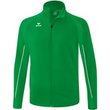 Erima Unisex Kinder Liga Star Polyester Trainingsjacke, smaragd/weiß, 140