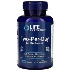 Zwei pro Tag Multivitamin 120 Tabletten