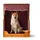 Relaxdays Hundestrandkorb 95 x 75 x 65 cm dunkelrot