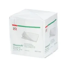 Lohmann & Rauscher Vliwasoft Vlieskompressen 10x10 cm unsteril