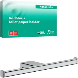 Hansgrohe AddStoris Doppelpapierrollenhalter 41748000