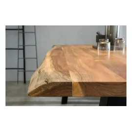 Möbel Kraft Designer-Tisch 240 x 76,5 x 110 cm schwarz