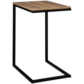 Atmosphera Créateur d'intérieur 5five - sofaende aliaj mit dunklem holzeffekt