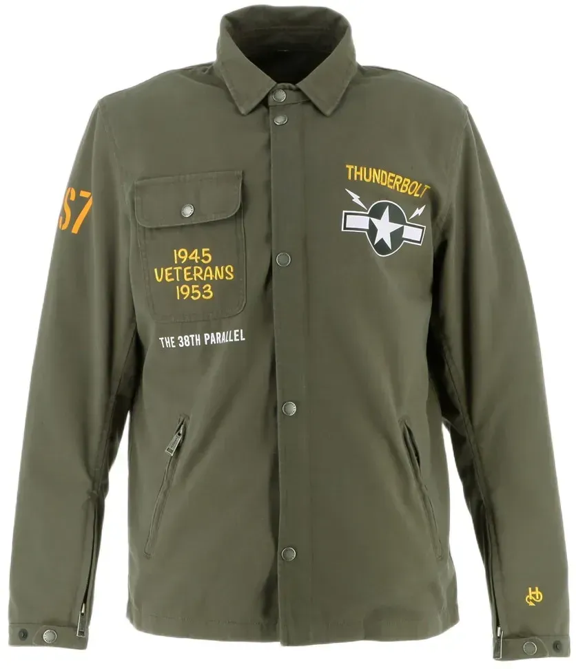 Helstons Patriot Langarmhemd - Khaki - S