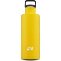 Esbit Trinkflasche Edelstahl Trinkflasche mit praktischem Loop Verschluss - 1000 ml in Gelb