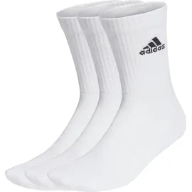 adidas Cushioned Crew Socken 3er Pack White / Black 43-45