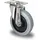 CASCOO Lenkrolle ø 125 mm Weiß