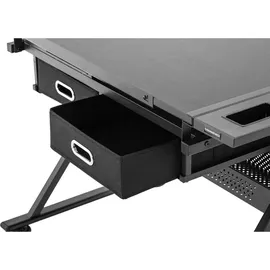 FROMM & STARCK Zeichentisch - 115 x 60 cm - neig- und höhenverstellbar mit Hocker