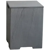 ELEMENTI Abdeckung für Gasflasche in Sandstein-Optik,grau,40 x 40 x 52 cm, (l x B x H)