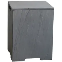ELEMENTI Abdeckung für Gasflasche in Sandstein-Optik,grau,40 x 40 x 52 cm, (l x B x H)