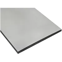 vidaXL Sichtschutz-Leinwand 50 x 140 cm Silber verzinkter Stahl