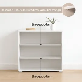 OTTO home Highboard ASTANA 80 x 81 cm Weiß