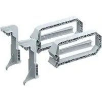 Kaiser 1299-65 Einbaugehäuse, HaloX® 100, Prefix Montageset 2-fach, Wandeinbau