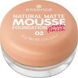 Essence Natural Matte Mousse Foundation 16 g 02