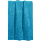 Erwin Müller Handtuch Heidelberg 100% Baumwolle türkis Größe 50x100 cm - saugstark, gut trocknend, kompakt, leichte Qualität - ideal für Sport, Strand, Reisen (weitere Farben)