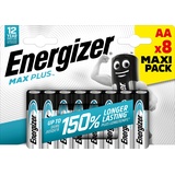 Energizer Max Plus Mignon (AA)-Batterie Alkali-Mangan 1.5V 8St.