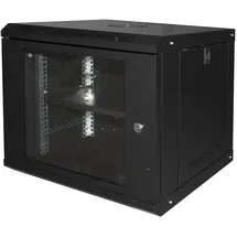Link Schrank 19 Zoll 9U Stahl schwarz