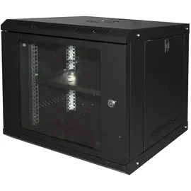 Link Schrank 19 Zoll 9U Stahl schwarz