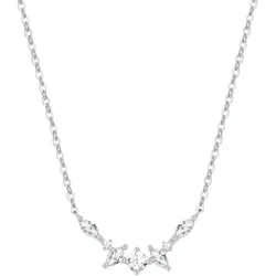 Hey Happiness Kette mit Edelsteinen 925 Sterlingsilber Silber Damen 