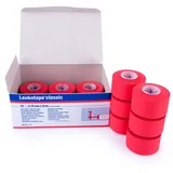 BSN Medical Leukotape Classic Tape Verband 12 Stück rot 10 m x 3,75 cm