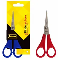 IDENA Kinderschere spitz 5 1/4" rot