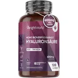 WeightWorld Hyaluron Kapseln 600 mg 120 St.