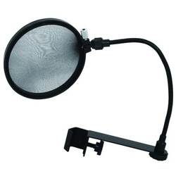 OMNITRONIC Mikrofon-Popfilter schwarz