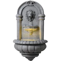 Teamson Home Wandbrunnen Löwenkopf