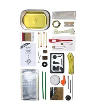 Coghlans Survival Kit metallic/weiß