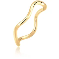 Elli Ring Damen Wellen in Gold | Gr.: 54