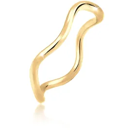 Elli Ring Damen Wellen in Gold | Gr.: 54