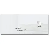 Sigel Glas-Whiteboard Artverum 130 x 55 cm Weiß