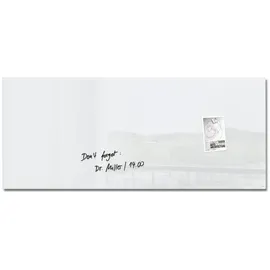 Sigel Glas-Whiteboard Artverum 130 x 55 cm Weiß