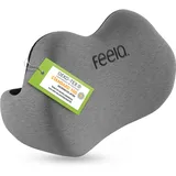 feela feela.® Ergonomisches Rückenkissen 202 101, grau, (Dunkelgrau)