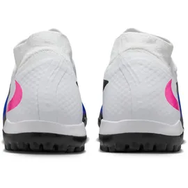 Nike Phantom 6 High Academy TF Herren Racer Blue/Pink Blast/White 43