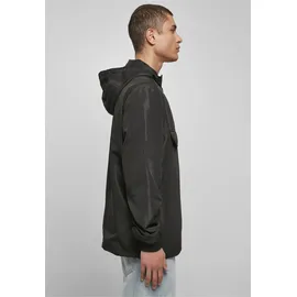URBAN CLASSICS Recycled Basic Pull Over Jacket schwarz XS