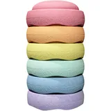 Stapelstein Original mini rainbow pastel 6-tlg.
