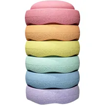 Stapelstein Original mini rainbow pastel 6-tlg.