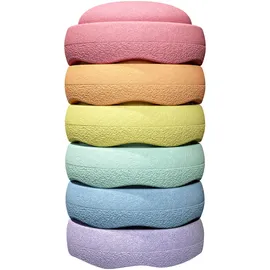 Stapelstein Original mini rainbow pastel 6-tlg.