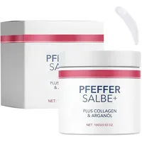 Landrain Pfeffersalbe zum Bräunen, Pfeffersalbe mit Plus Collagen & Arganöl, Pfeffer Salbe Cream 100g