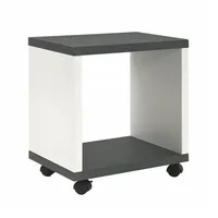 Haku-Möbel Haku Beistellwagen Haku Beistellwagen granitoptik-weiß zwei Ablagen