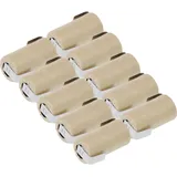 WSB 10x XCell Akku Sub-C 1,2V 2000mAh X2000SCR Hochstrom Z Lötfahne