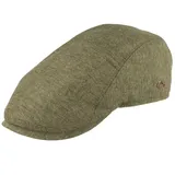 Göttmann Schiebermütze Sommer Flat-Cap aus Seide mit UV-Schutz 40+ grün XL