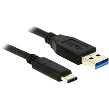 DeLock USB-Kabel USB-A Stecker, USB-C (M) zu USB 3.1 A-C 0.50 USB 3.1), USB Kabel A (M)