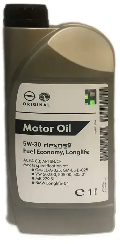 GM Dexos 2 5W-30 1 Liter