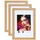 Ideal Trend Bilderrahmen Holz Buche 15x20 cm 3er Set