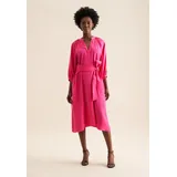 Seidensticker Sommerkleid Schwarz Uni Pink XL
