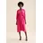 Seidensticker Sommerkleid Schwarz Uni Pink XL