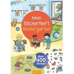 ARSEDITION 134851 Mein Stickerheft – Kindergarten