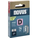 Novus Tackerklammern Typ 53F 14 mm 600 Stück